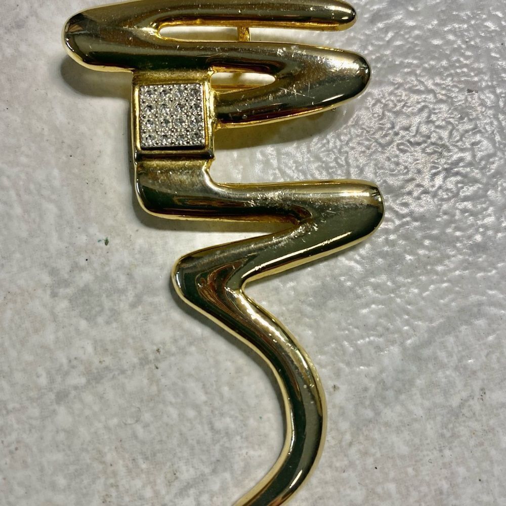 PARK Lane Modern Swirl Brooch